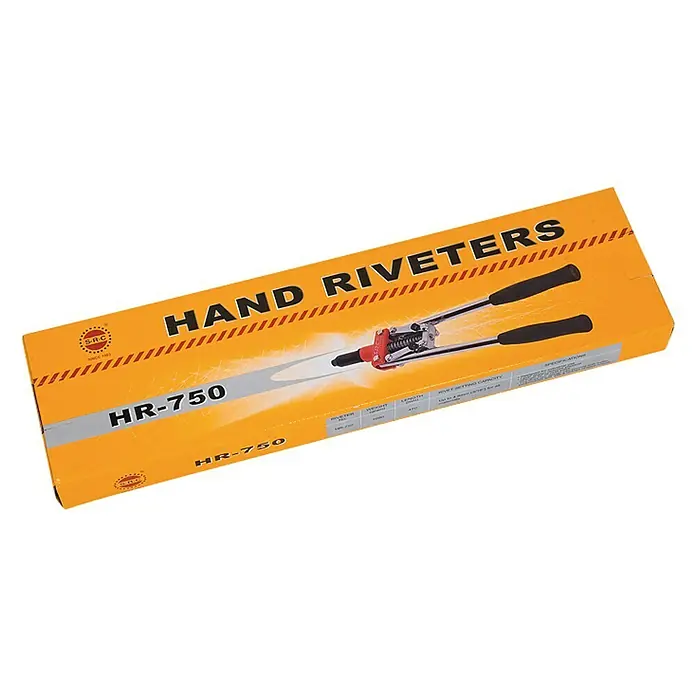 Remachadora HR-750 - Apto para: Remaches de acero