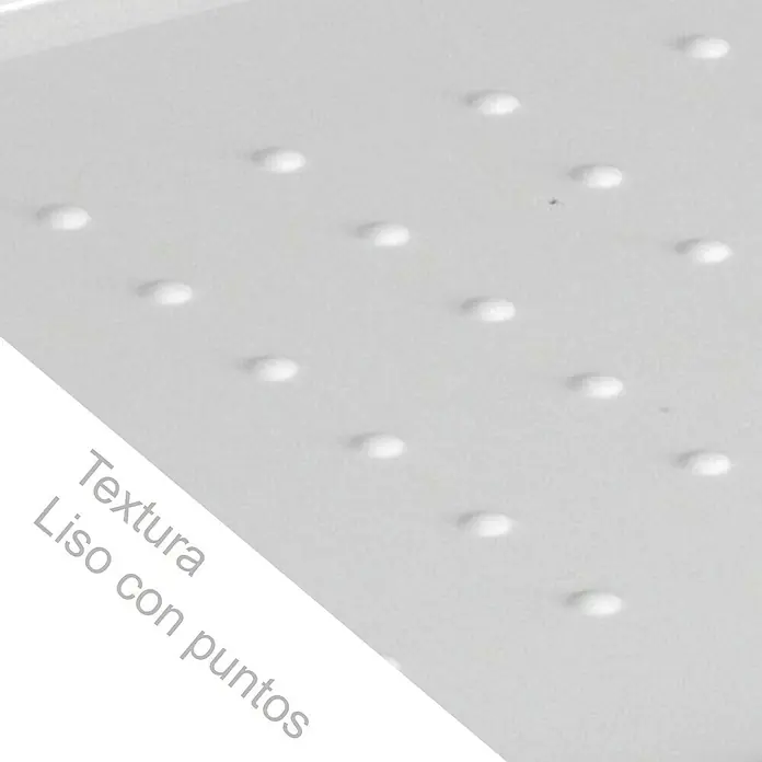 Plato de ducha cuarto de circulo acrílico Slim - L x An: 90 x 90 cm, Blanco