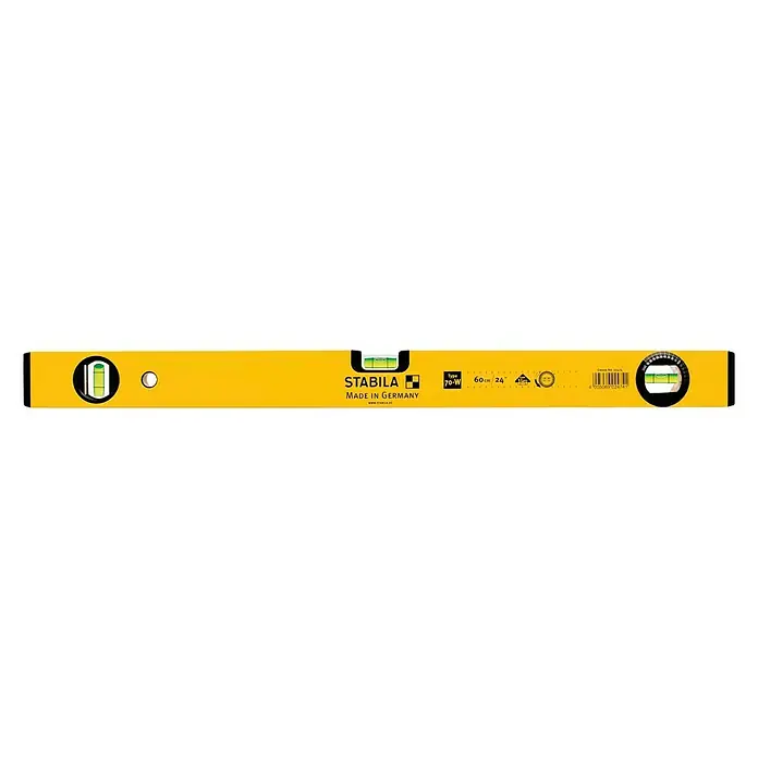 Stabila Waterpas - Lengte: 80 cm, Aantal libellen: 2 st.