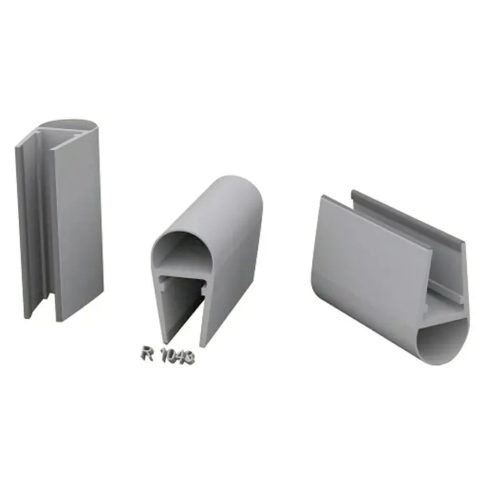 Perfil de sellado burbuja 5-6-8 - L x An x Al: 200 x 1,1 x 2 cm