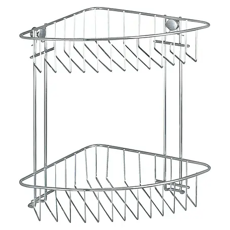 Wenko Classic Cesta de baño angular doble Classic