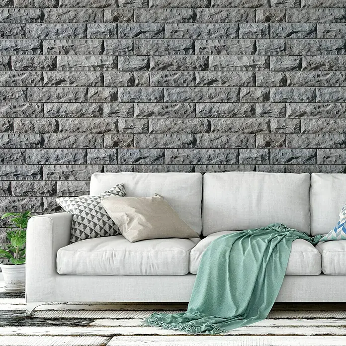 Revestimiento Cantabria Gris - Contenido: 4 pzs.