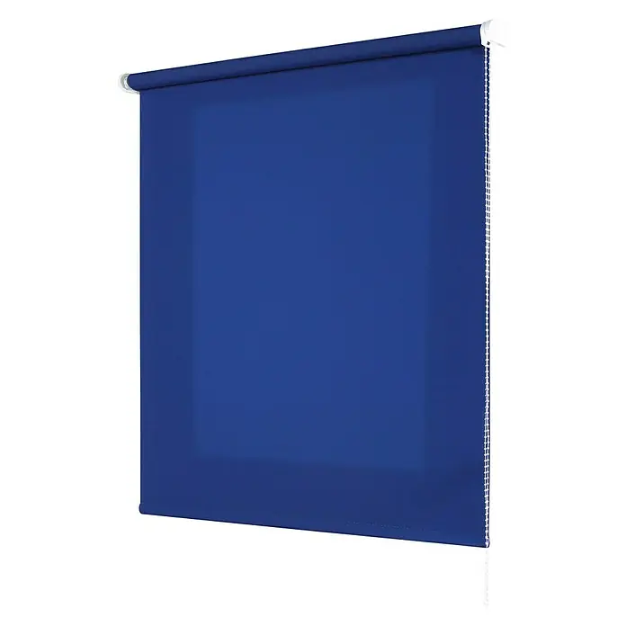 Estor enrollable Roll-up - An x Al: 100 x 250 cm, Azul cobalto