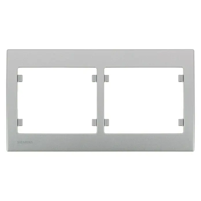 Siemens Delta Iris Marco - Aluminio, x 2, Plástico, Montaje en la pared