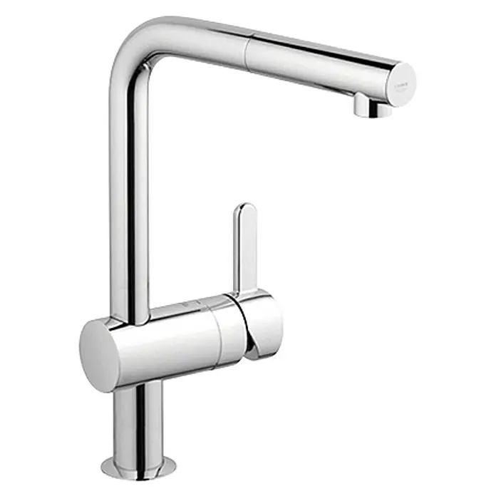 Grohe Grifo de cocina Flair - Cromo, Brillante, Grifo extraíble