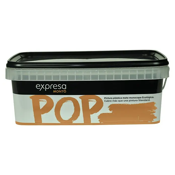 Montó Pop Pintura para paredes - Mandarina dulce , 2,5 l, Mate
