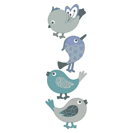 Adhesivos decorativos Pájaros