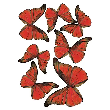 Adhesivos decorativos 3D Mariposas