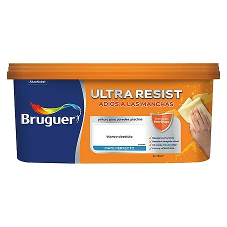 Bruguer Ultra Resist Pintura para paredes