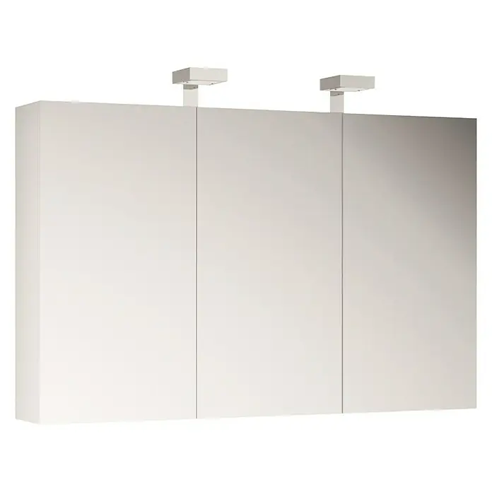 Allibert Badmöbel-Set Alma - 200 cm, 5 -tlg., Weiß, Seidenglanz