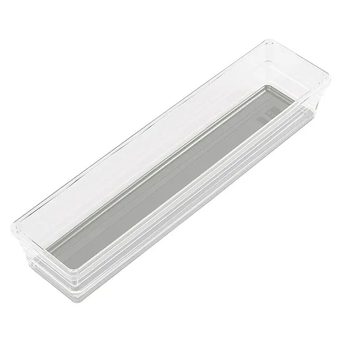 Sistemo Schubladeneinsatz - 30 x 7,5 x 5 cm, Transparent, Kunststoff