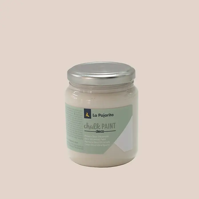 La Pajarita Pintura de tiza Chalk Paint - Nude, 175 ml, Mate - Vista frontal