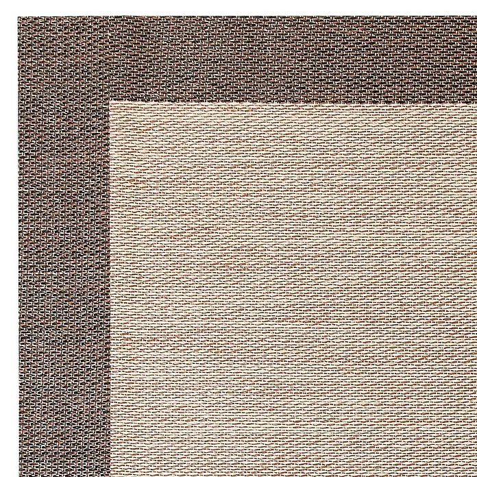 Alfombra de vinilo tipo Teplon - Beige/Marrón, 180 x 120 cm - Primer plano