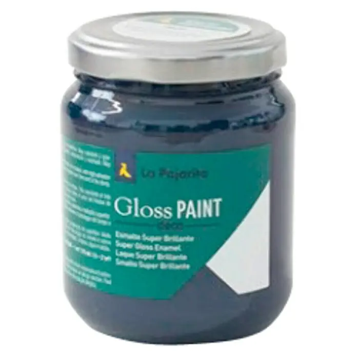 La Pajarita Pintura Gloss Paint black Jack, 175 ml - Brillante - Vista frontal