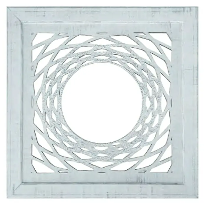 Espejo M Láser 285 - 70 x 70 cm, Blanco - Vista superior