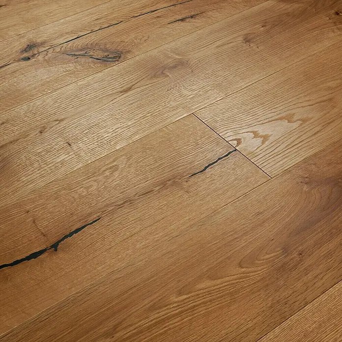 Fertigparkett Eiche Zermatt - 1.900 x 190 x 14 mm, Landhausdiele - Detailaufnahme