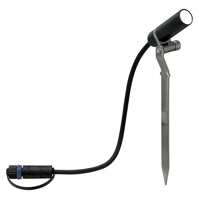 Paulmann Plug & Shine LED-Gartenspot-Set Plantini - 2,5 W, 1-flammig, IP44 Schutzkontakt-Stecker, IP44 - Vorderansicht