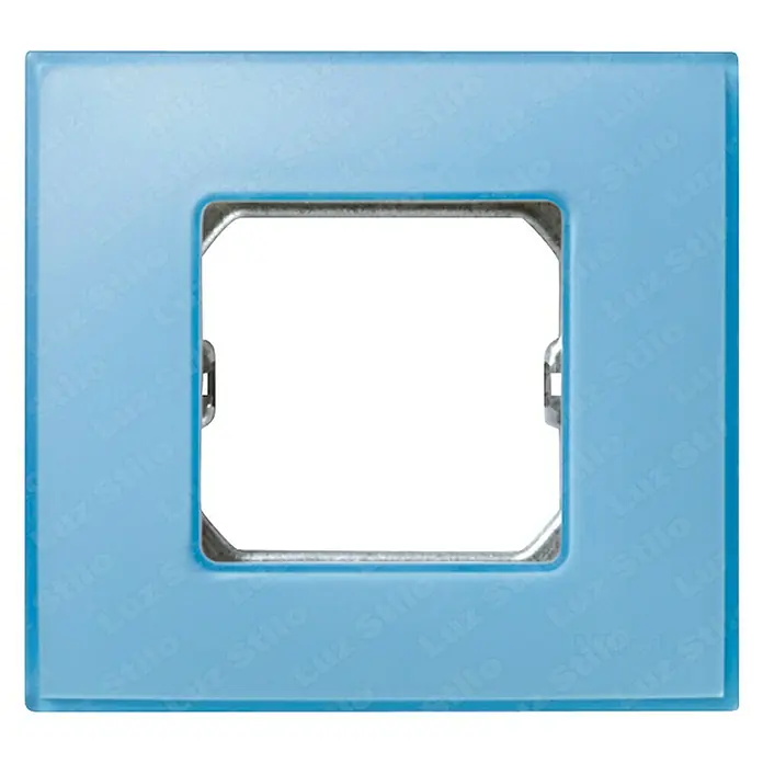 Simon 27 Marco - x 1, Azul, Metal, Montaje en la pared