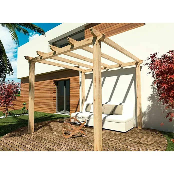 Pérgola Classic - L x An: 300 x 300 cm - Foto ambiente