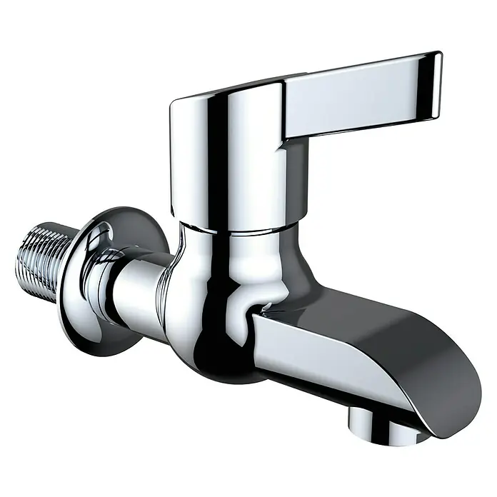 Clever Spree Grifo de lavabo 1 agua mural - Cromo