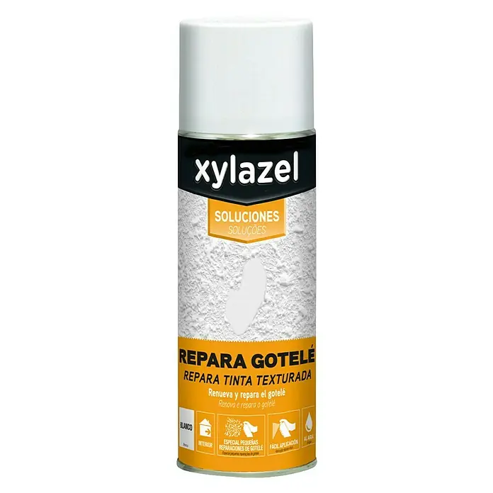 Xylazel Pintura de renovación Soluciones repara gotelé espray - Blanco