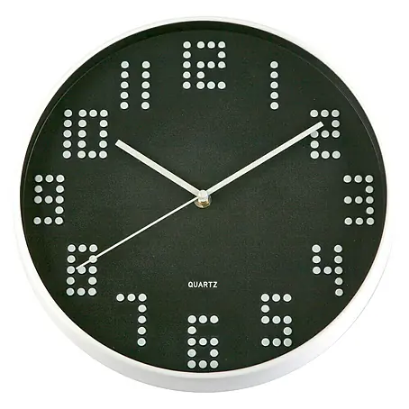 Reloj de pared redondo Puntos