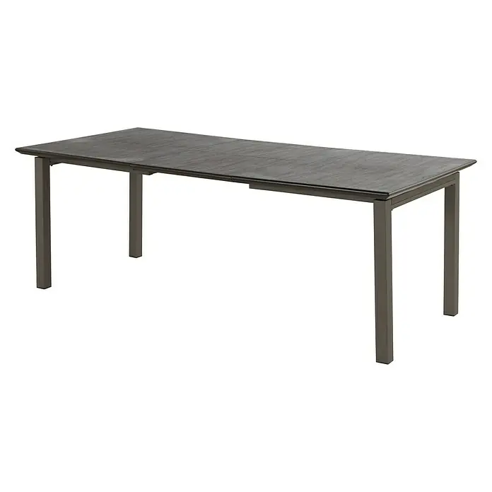 Mesa extensible de jardín Legno - L x An: 160 x 105 cm, Marrón
