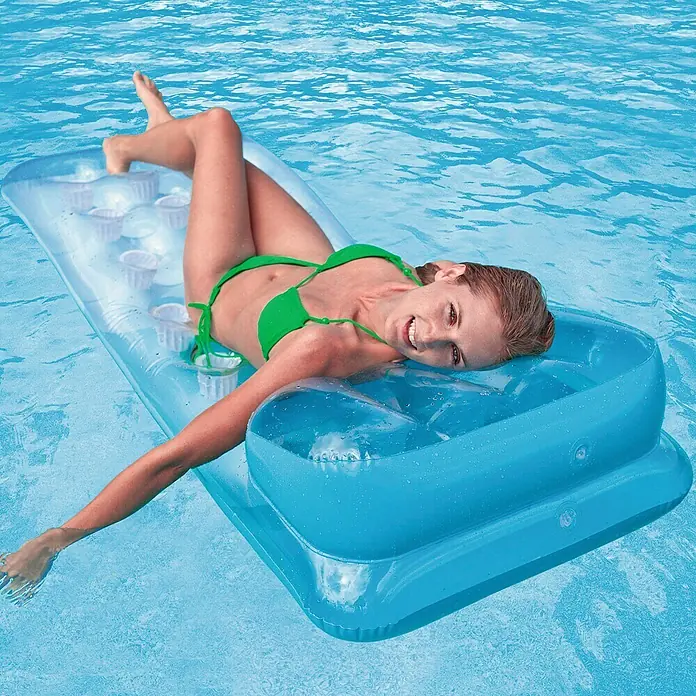 Intex Colchoneta hinchable 18 Vasos - L x An: 188 x 71 cm
