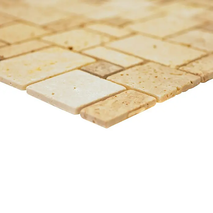 Mosaikfliese NCT 414 - 30,5 x 30,5 cm, Beige, Matt - Detailaufnahme