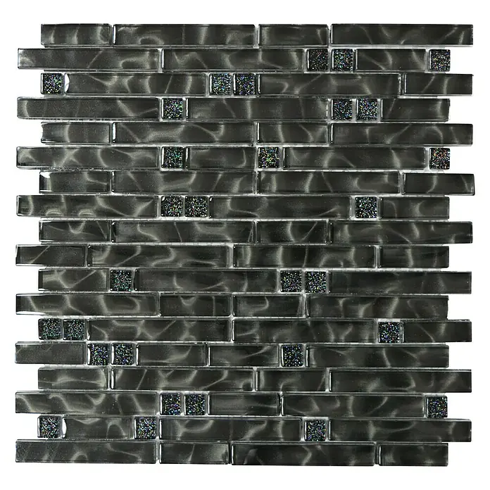 Mosaikfliese Verbund Crystal Chic XCM MV708 - 29,8 x 30,4 cm, Glänzend - Ansicht von oben