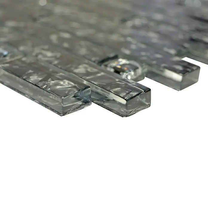 Mosaikfliese Verbund Crystal XCM MV718 - 29,8 x 30,4 cm, Glänzend - Detailaufnahme