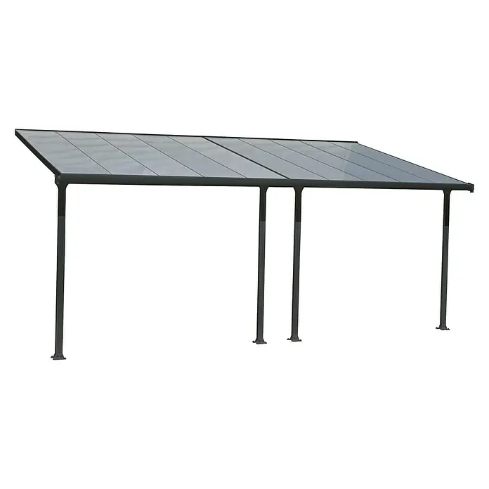 Solid Elements Terrassenüberdachung Martina - Tiefe: 3 m, B x H: 6,1 x 2,1 m, Anthrazitgrau