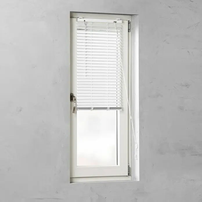 Expo Ambiente Žaluzina KT - Š x V: 90 x 130 cm, Bijele boje, Aluminij - Pogled sprijeda