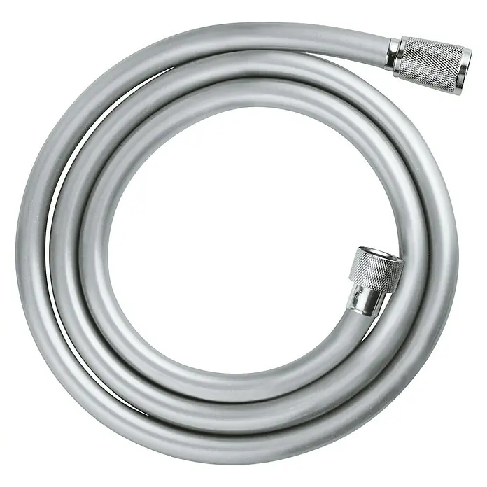 Grohe Crijevo za tuš - Duljina: 150 cm, Priključci: ½″, Krom - Pogled sprijeda