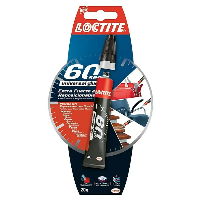 Loctite Pegamento universal 60 segundos - 20 g