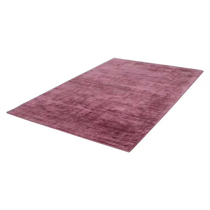 Kayoom Teppich Dhaka - Puderrosa, L x B: 150 x 80 cm, 100 % Viskose