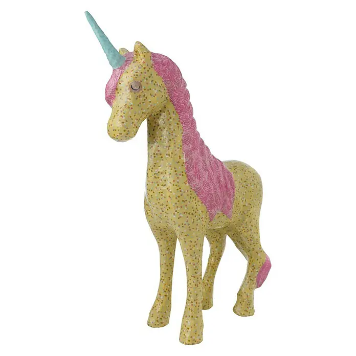 Décopatch Pieza decorativa - Unicornio, Cartón, 13 x 40 cm