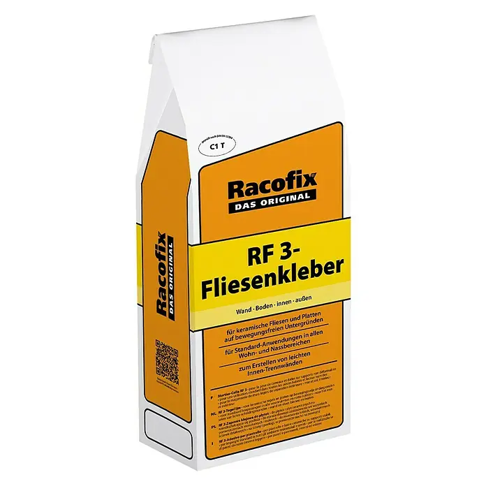 Racofix Fliesenkleber RF-3 - 5 kg - Vorderansicht
