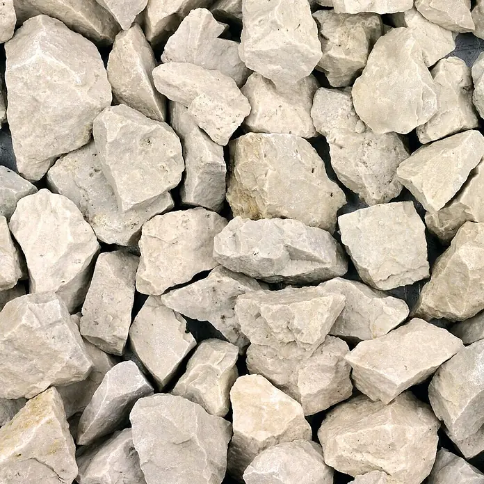 Bruchsteine Big-Bag - Chateaubeige, Körnung: 30 mm - 60 mm, 1.000 kg