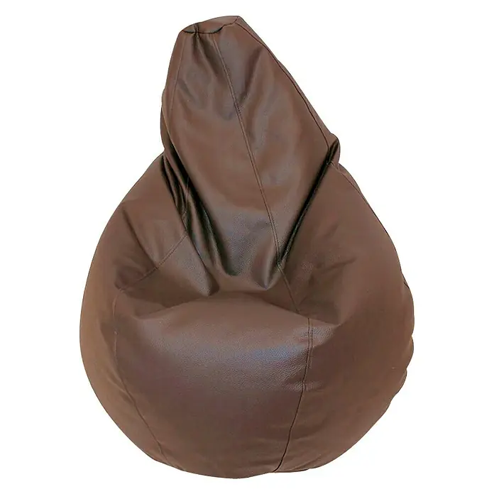 Puf saco - Marrón, L x An x Al: 55 x 67 x 14 cm