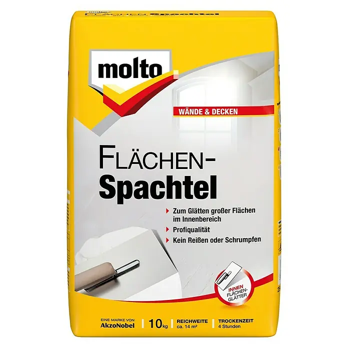 Molto Flächenspachtel - 10 kg