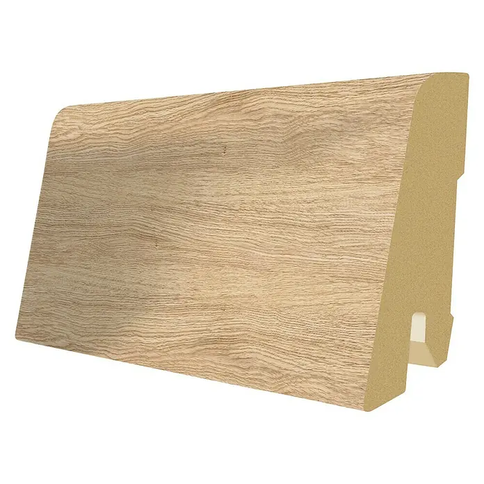 Egger Sockelleiste Montfort Eiche Natur - 2,4 m x 17 mm x 60 mm, Gerade - Detailaufnahme