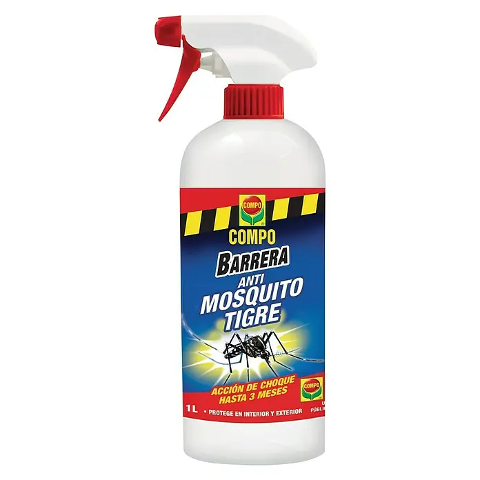 Compo Antimosquitos Tigre Barrera de insectos - 1 l