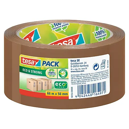 Tesa Pack Paketklebeband Eco & Strong