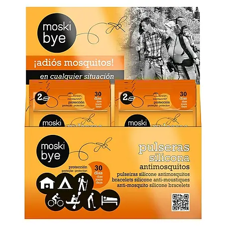 Repelente de mosquitos Pulsera moski-bye