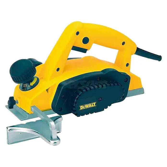 Dewalt Cepillo eléctrico DW680 - 600 W, Profundidad de cepillo: 0 mm - 2,5 mm, Número de revoluciones de marcha en vacío: 0 r.p.m. - 15.000 r.p.m.