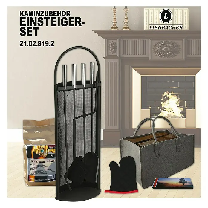 Lienbacher Ofenzubehör-Set - 5 -tlg., Geeignet für: Kaminöfen