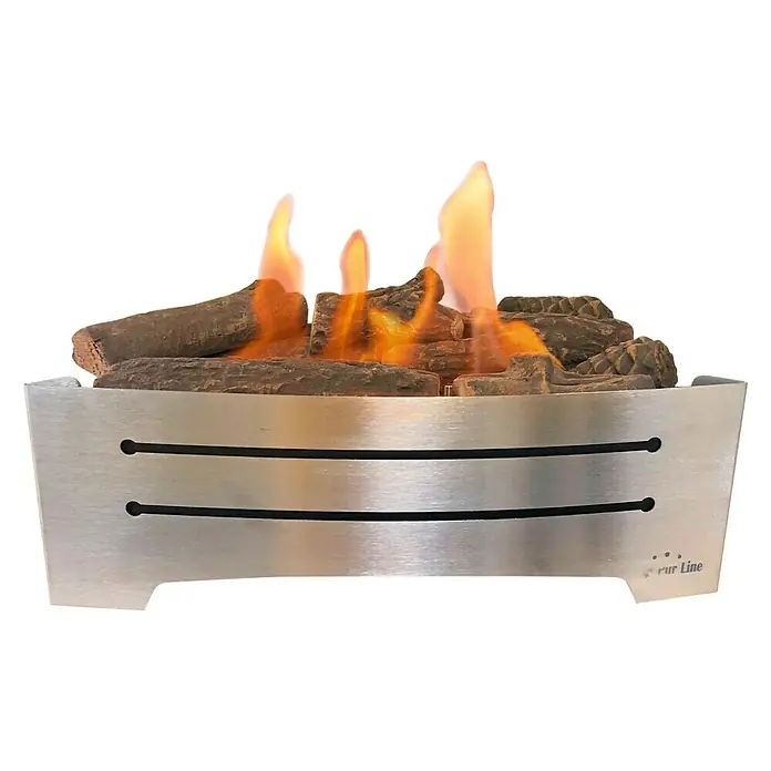 Purline Bloque de combustión Lara Inox - 30 x 50 x 25 cm, Acero inoxidable