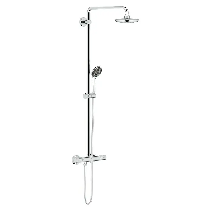 Grohe Vitalio Joy Combinado de ducha System 180 - Con estabilizador de flujo, Número de funciones: 3 ud., Cromo