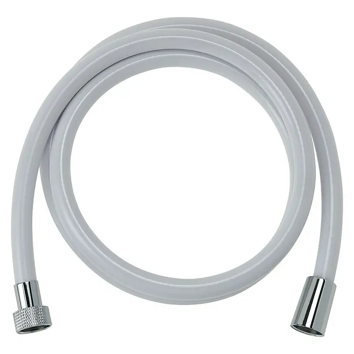 Camargue Brauseschlauch Mencuna - Länge: 200 cm, Anschlüsse: ½″, PVC, Weiß